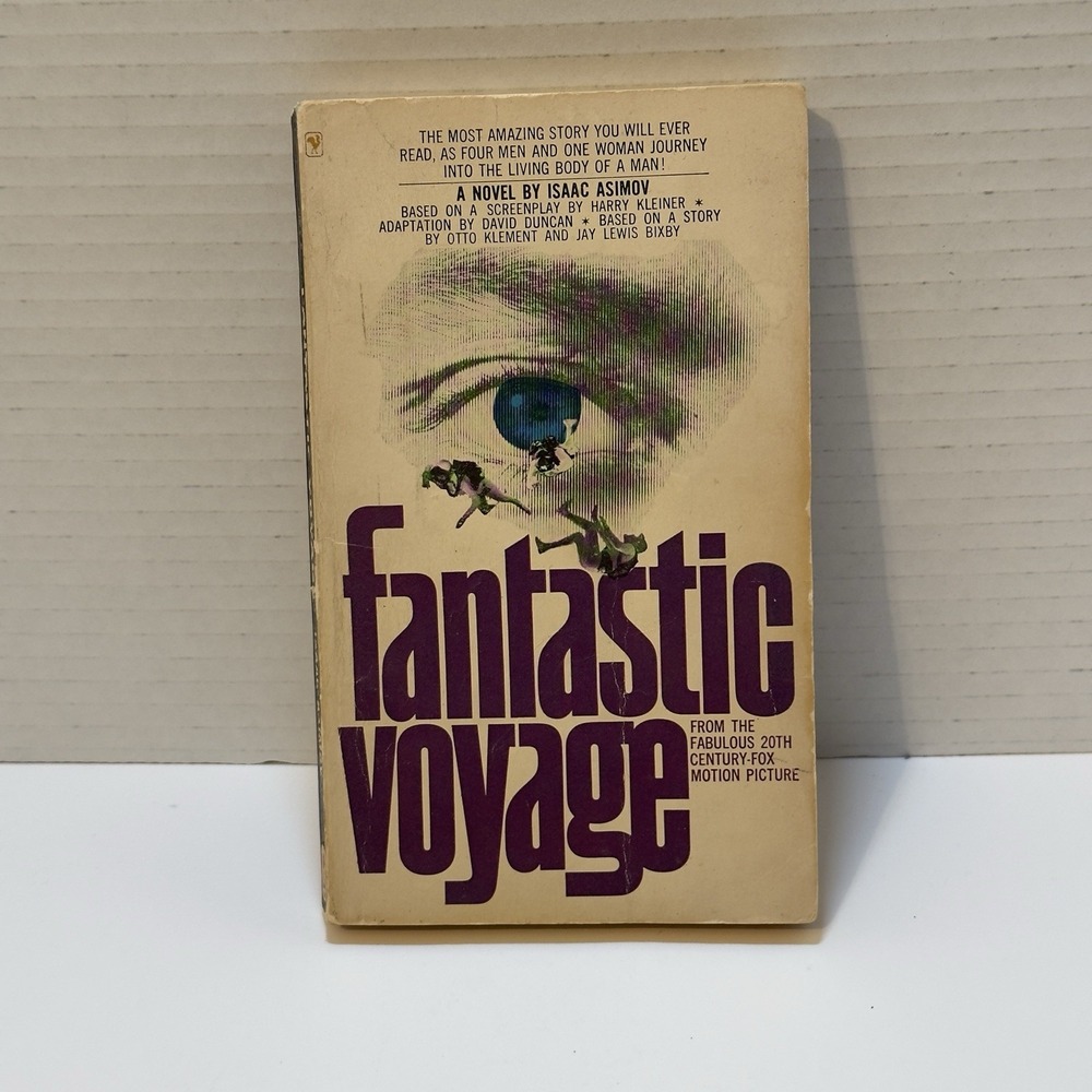 Fantastic Voyage By Isaac Asimov - 1966 Bantam Paperback 4th Printing - Good